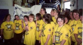 The Oakville Team just before the awards ceremony.