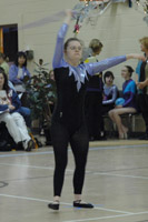 Level 2 Athlete doing Ribbon Routine