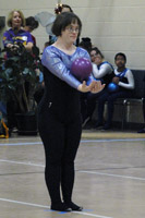 Level 1 Athlete doing Ball Routine