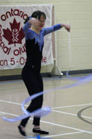 Level 1 Athlete doing Ribbon Routine