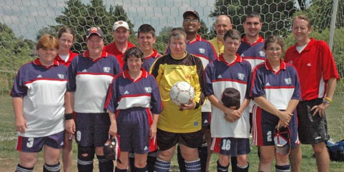 Team picture just before final game