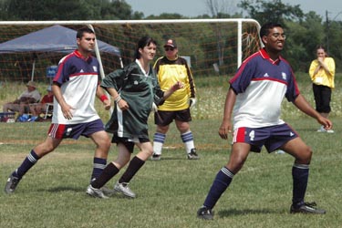 Three Athletes